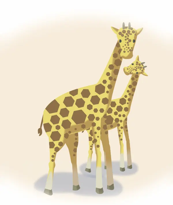 giraffes