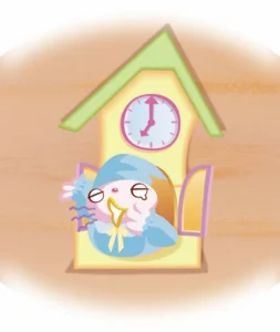 seven o'clock. wake up.